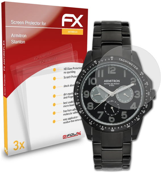 atFoliX FX-Antireflex Displayschutzfolie für Armitron Stanton