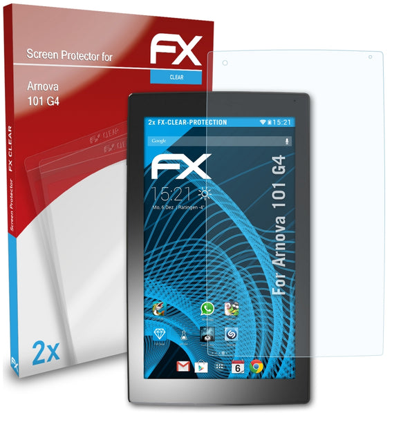 atFoliX FX-Clear Schutzfolie für Arnova 101 G4