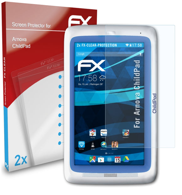 atFoliX FX-Clear Schutzfolie für Arnova ChildPad