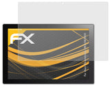 Panzerfolie atFoliX kompatibel mit Asus Chromebook CM3 CM3000, entspiegelnde und stoßdämpfende FX (2X)