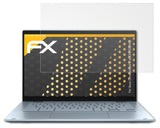 Panzerfolie atFoliX kompatibel mit Asus Chromebook Flip CX5 CX5400, entspiegelnde und stoßdämpfende FX (2X)