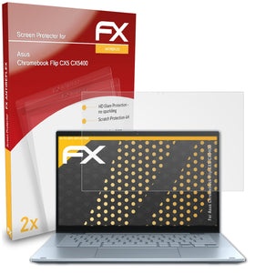 atFoliX FX-Antireflex Displayschutzfolie für Asus Chromebook Flip CX5 (CX5400)