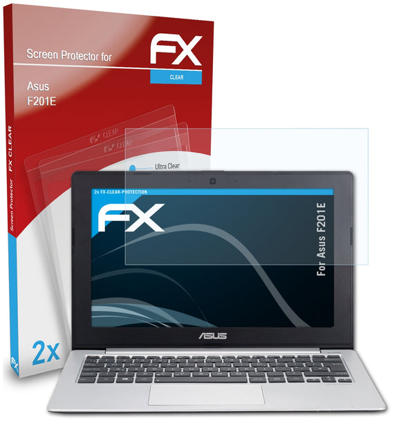 atFoliX FX-Clear Schutzfolie für Asus F201E