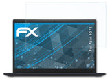 Schutzfolie atFoliX kompatibel mit Asus F571, ultraklare FX (2X)