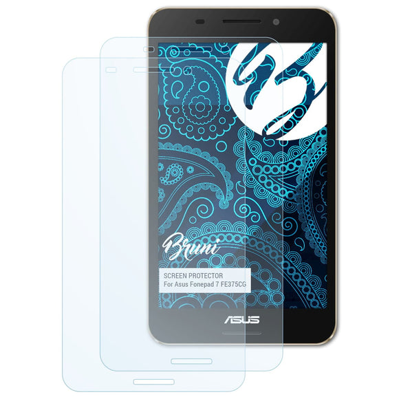 Bruni Basics-Clear Displayschutzfolie für Asus Fonepad 7 (FE375CG)