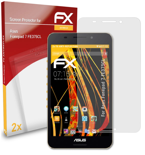 atFoliX FX-Antireflex Displayschutzfolie für Asus Fonepad 7 (FE375CL)