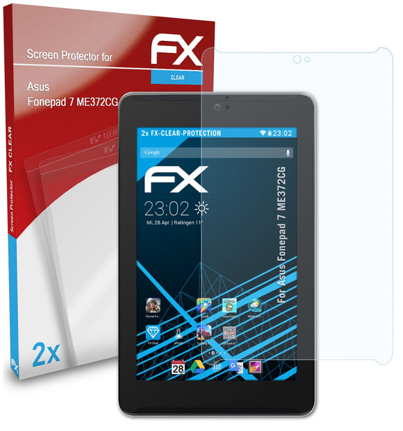 atFoliX FX-Clear Schutzfolie für Asus Fonepad 7 (ME372CG)
