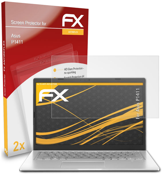 atFoliX FX-Antireflex Displayschutzfolie für Asus P1411