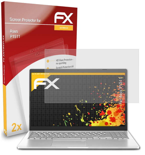 atFoliX FX-Antireflex Displayschutzfolie für Asus P1511