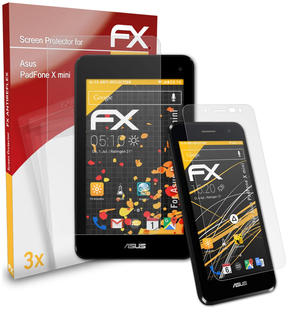 atFoliX FX-Antireflex Displayschutzfolie für Asus PadFone X mini