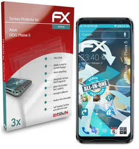 atFoliX FX-ActiFleX Displayschutzfolie für Asus ROG Phone 5