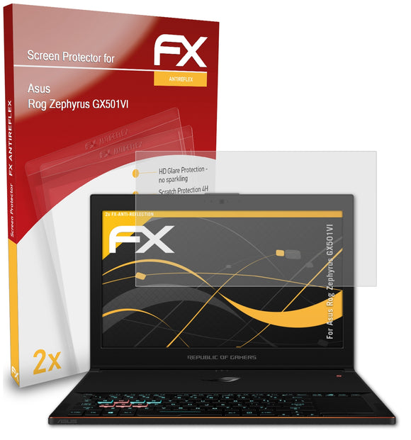 atFoliX FX-Antireflex Displayschutzfolie für Asus Rog Zephyrus (GX501VI)