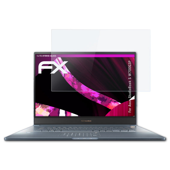 atFoliX FX-Hybrid-Glass Panzerglasfolie für Asus StudioBook S (W700G3P)