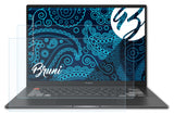 Schutzfolie Bruni kompatibel mit Asus VivoBook Pro 14X OLED N7401, glasklare (2X)