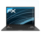 Schutzfolie atFoliX kompatibel mit Asus VivoBook Pro 14X OLED N7401, ultraklare FX (2X)