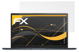 Panzerfolie atFoliX kompatibel mit Asus Vivobook Pro 15 OLED K6500, entspiegelnde und stoßdämpfende FX (2X)