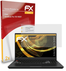 atFoliX FX-Antireflex Displayschutzfolie für Asus VivoBook Pro 15X (K6501)