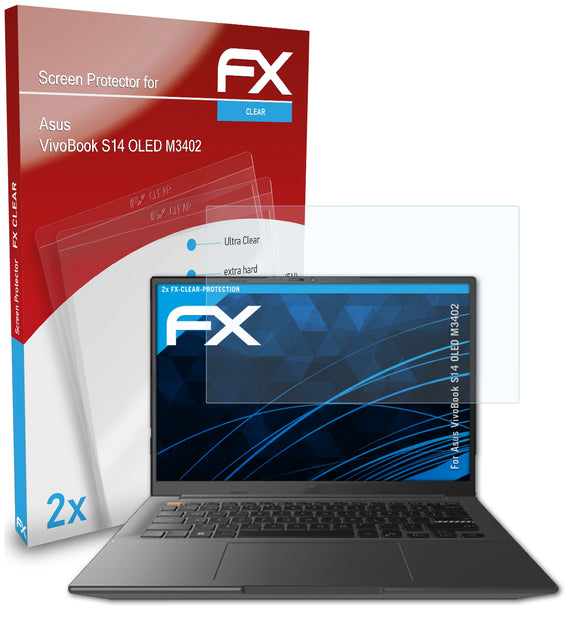 atFoliX FX-Clear Schutzfolie für Asus VivoBook S14 OLED (M3402)
