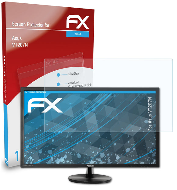 atFoliX FX-Clear Schutzfolie für Asus VT207N