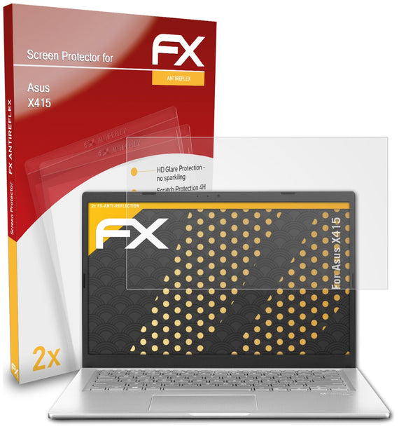 atFoliX FX-Antireflex Displayschutzfolie für Asus X415