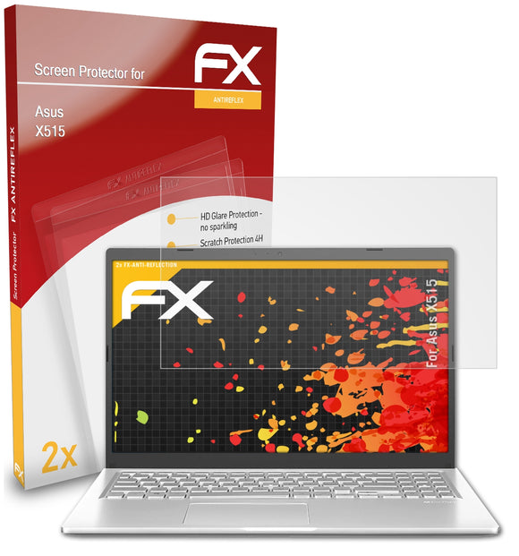 atFoliX FX-Antireflex Displayschutzfolie für Asus X515