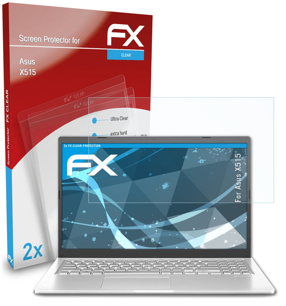 atFoliX FX-Clear Schutzfolie für Asus X515