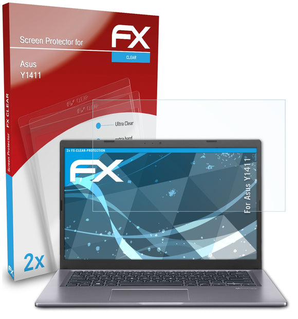 atFoliX FX-Clear Schutzfolie für Asus Y1411