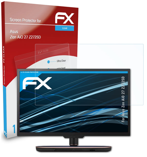 atFoliX FX-Clear Schutzfolie für Asus Zen AiO 27 Z272SD