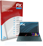 atFoliX FX-Clear Schutzfolie für Asus ZenBook Duo (14 inch)