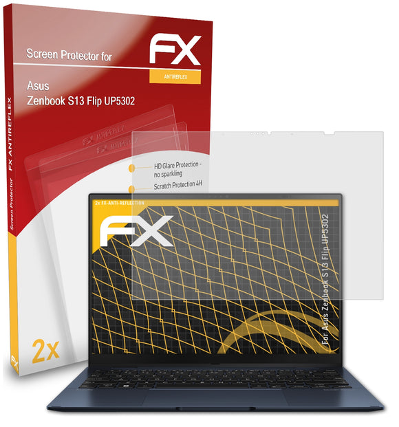 atFoliX FX-Antireflex Displayschutzfolie für Asus Zenbook S13 Flip (UP5302)