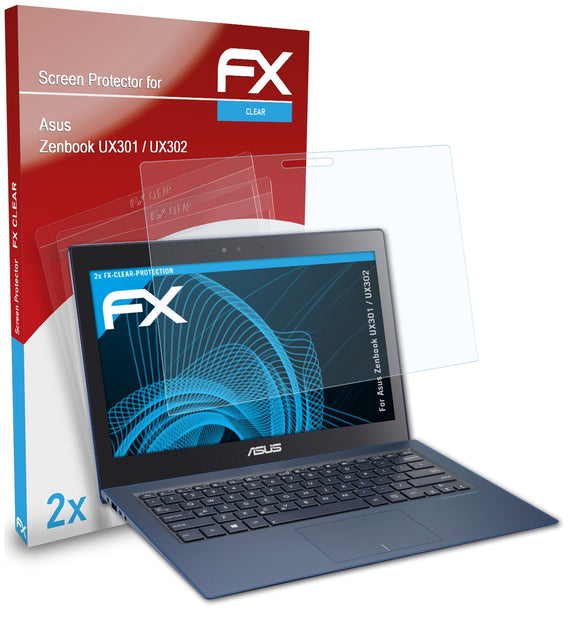 atFoliX FX-Clear Schutzfolie für Asus Zenbook UX301 / UX302