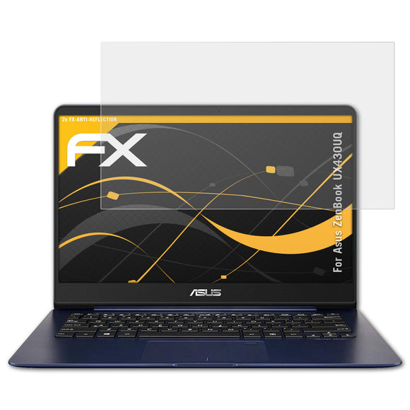 atFoliX FX-Antireflex Displayschutzfolie für Asus ZenBook UX430UQ