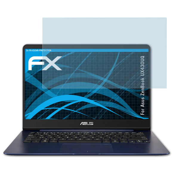 atFoliX FX-Clear Schutzfolie für Asus ZenBook UX430UQ