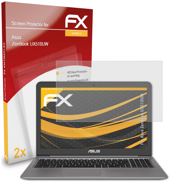 atFoliX FX-Antireflex Displayschutzfolie für Asus ZenBook UX510UW
