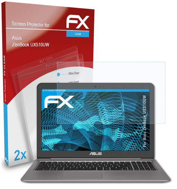 atFoliX FX-Clear Schutzfolie für Asus ZenBook UX510UW