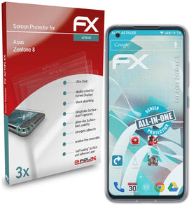 atFoliX FX-ActiFleX Displayschutzfolie für Asus Zenfone 8