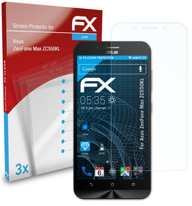 atFoliX FX-Clear Schutzfolie für Asus ZenFone Max (ZC550KL)