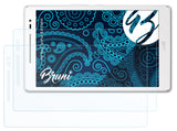Schutzfolie Bruni kompatibel mit Asus ZenPad 8.0 Z380C, glasklare (2X)