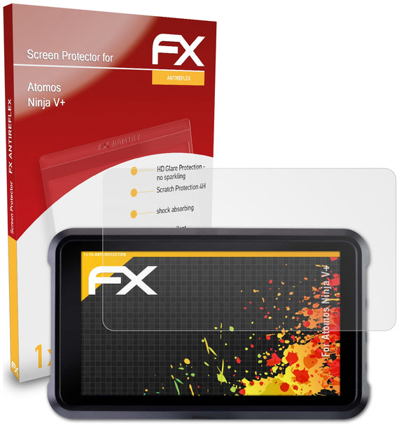 atFoliX FX-Antireflex Displayschutzfolie für Atomos Ninja V+