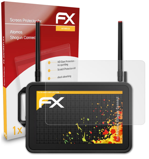 atFoliX FX-Antireflex Displayschutzfolie für Atomos Shogun Connect