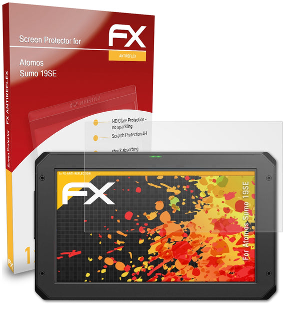 atFoliX FX-Antireflex Displayschutzfolie für Atomos Sumo 19SE