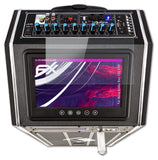 Glasfolie atFoliX kompatibel mit Auna DisGo Box 100 DVD, 9H Hybrid-Glass FX