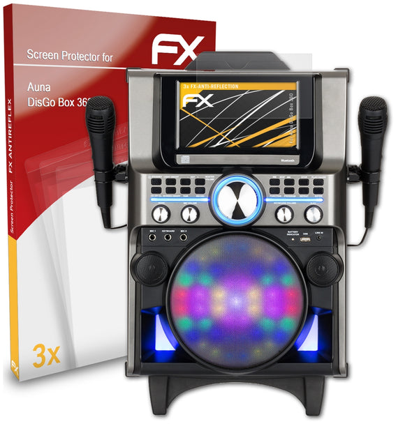 atFoliX FX-Antireflex Displayschutzfolie für Auna DisGo Box 360