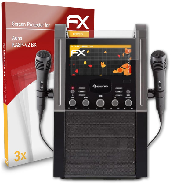 atFoliX FX-Antireflex Displayschutzfolie für Auna KA8P-V2 BK