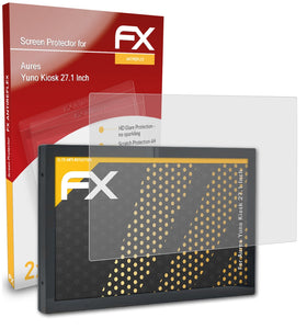 atFoliX FX-Antireflex Displayschutzfolie für Aures Yuno Kiosk (27.1 Inch)