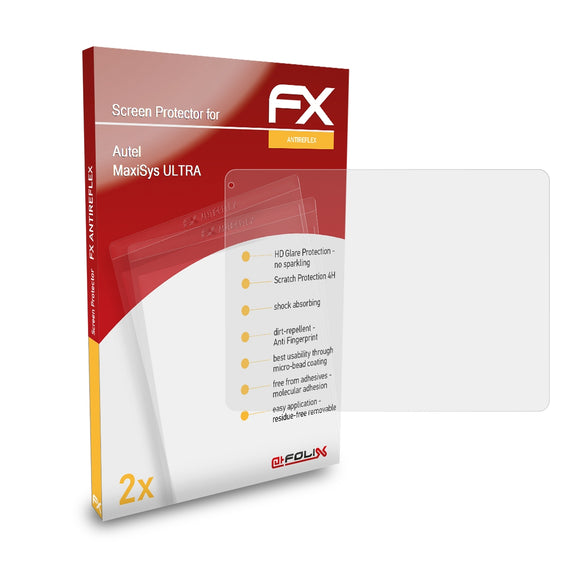 atFoliX FX-Antireflex Displayschutzfolie für Autel MaxiSys ULTRA