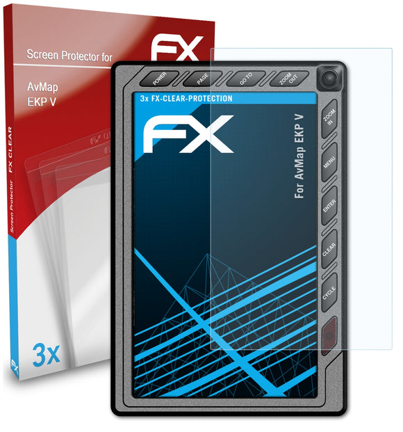 atFoliX FX-Clear Schutzfolie für AvMap EKP V