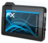 Schutzfolie atFoliX kompatibel mit AvMap G6 Farmnavigator, ultraklare FX (3X)