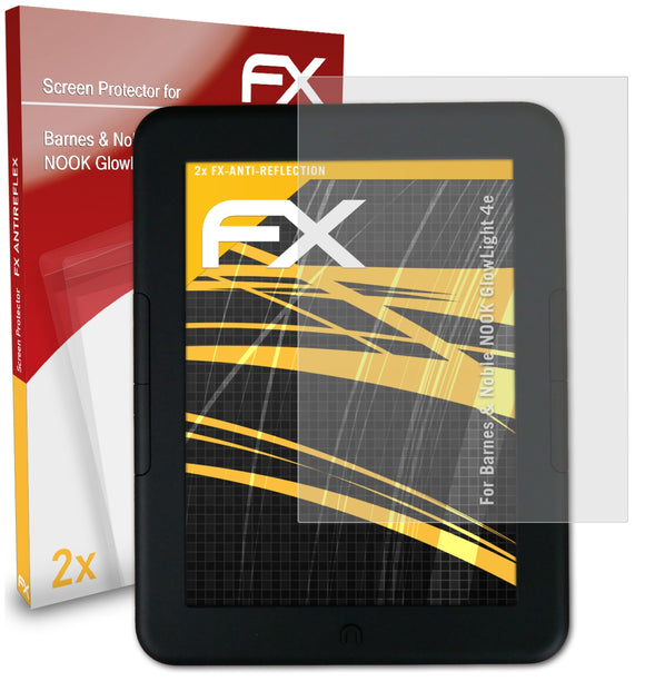 atFoliX FX-Antireflex Displayschutzfolie für Barnes & Noble NOOK GlowLight 4e
