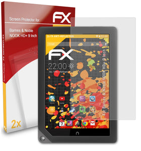 atFoliX FX-Antireflex Displayschutzfolie für Barnes & Noble NOOK HD+ 9 Inch